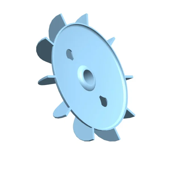 Motor Plastic Coolant Fan